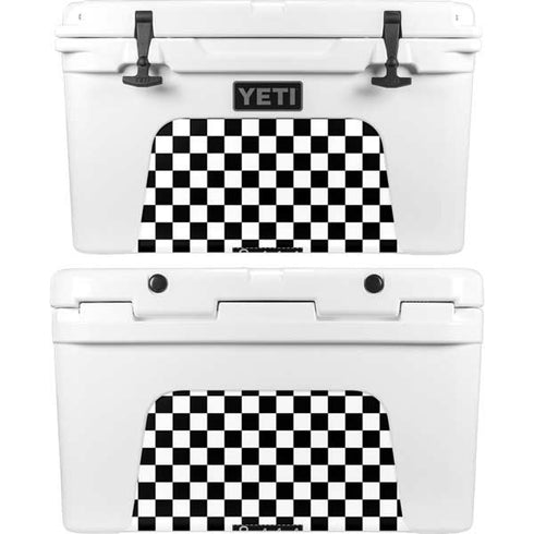 Sneakerhead Checkered YETI Tundra 45 Hard Cooler Skin