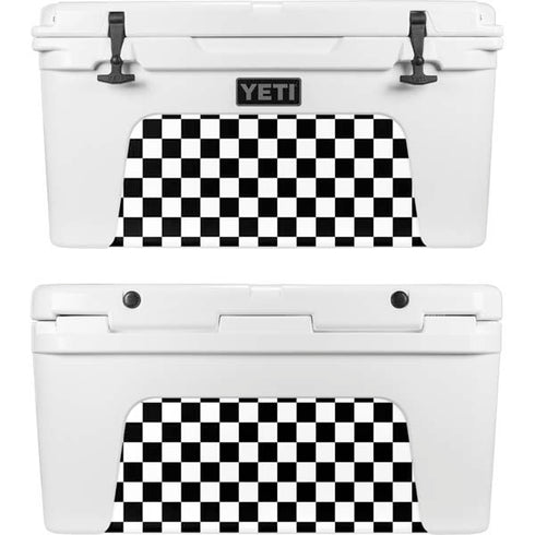 Sneakerhead Checkered YETI Tundra 75 Hard Cooler Skin