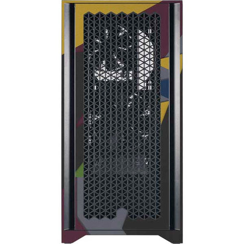 Sneakerhead Geometric Corsair 4000D Tempered Glass Mid-Tower ATX Case Skin