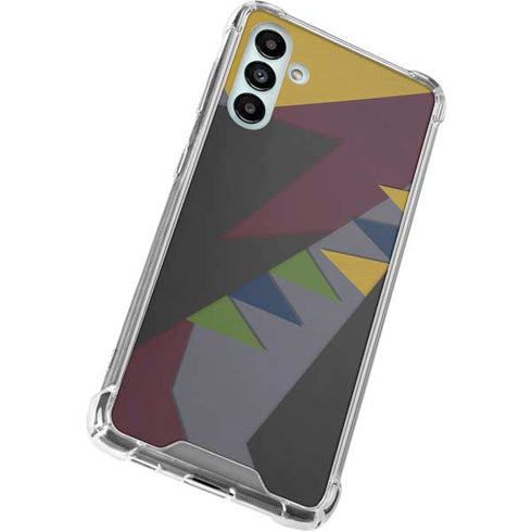 Sneakerhead Geometric Galaxy A13 5G Clear Case