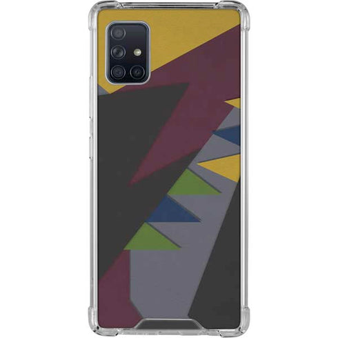 Sneakerhead Geometric Galaxy A51 5G Clear Case