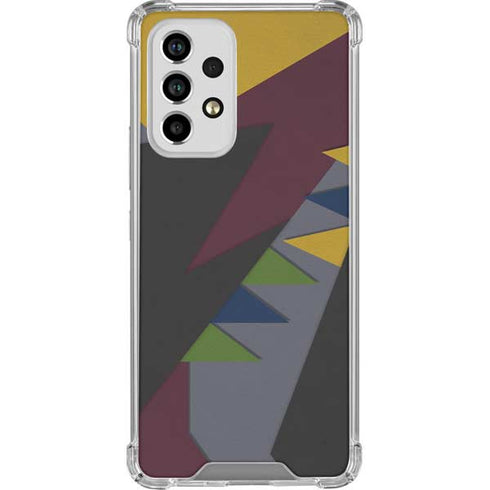 Sneakerhead Geometric Galaxy A53 5G Clear Case