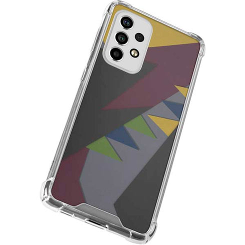Sneakerhead Geometric Galaxy A53 5G Clear Case