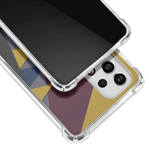 Sneakerhead Geometric Galaxy A53 5G Clear Case