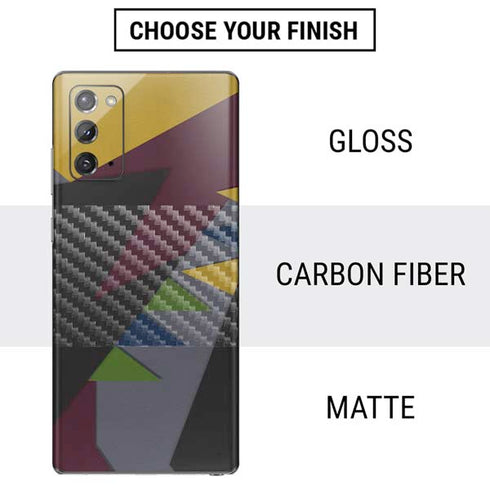 Sneakerhead Geometric Galaxy Note20 5G Skin