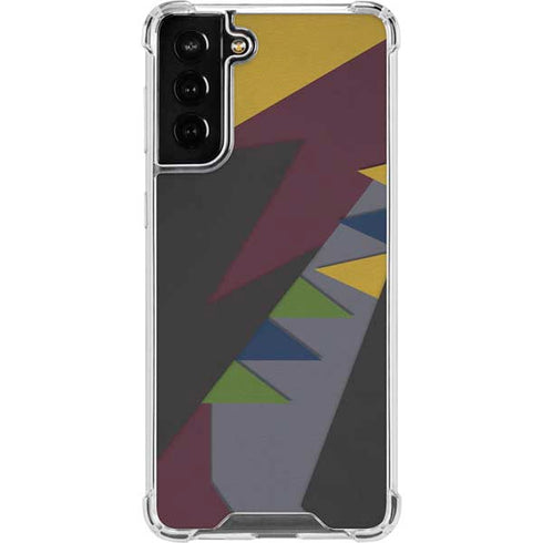 Sneakerhead Geometric Galaxy S21 FE Clear Case