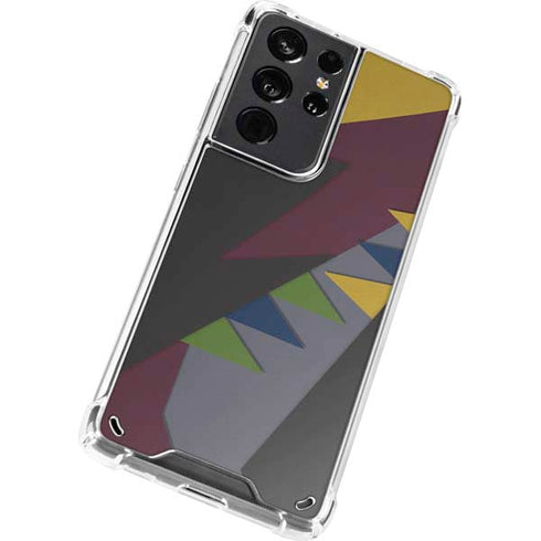 Sneakerhead Geometric Galaxy S21 Ultra 5G Clear Case