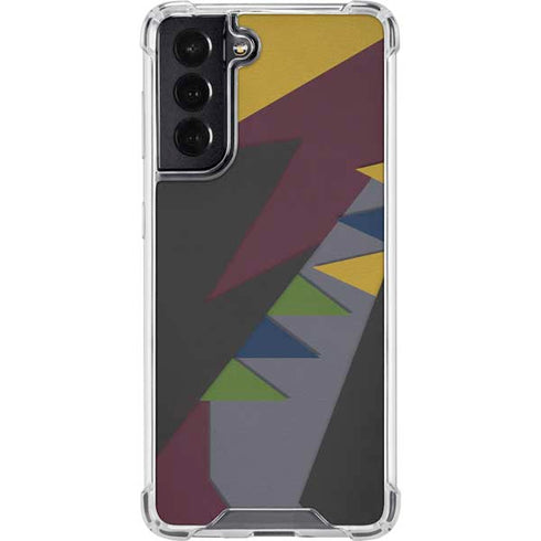 Sneakerhead Geometric Galaxy S22 Clear Case