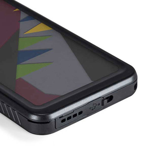 Sneakerhead Geometric Galaxy S23 Waterproof Case