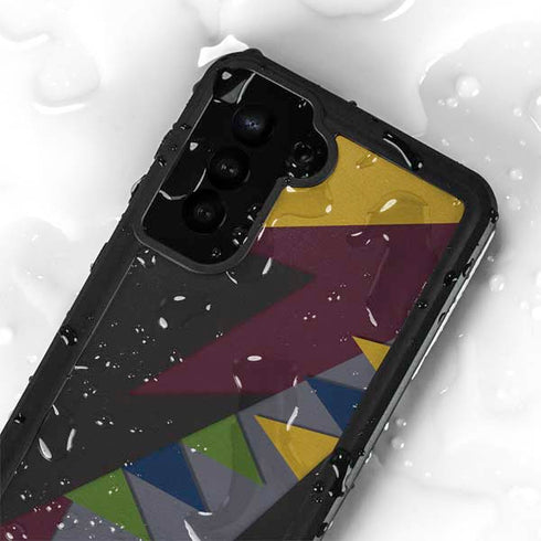 Sneakerhead Geometric Galaxy S23 Waterproof Case