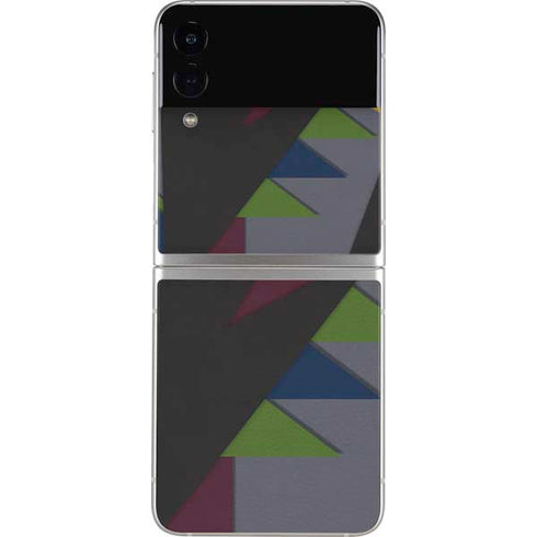 Sneakerhead Geometric Galaxy Z Flip3 5G Skin