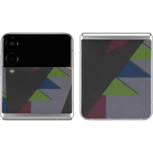 Sneakerhead Geometric Galaxy Z Flip4 5G Skin
