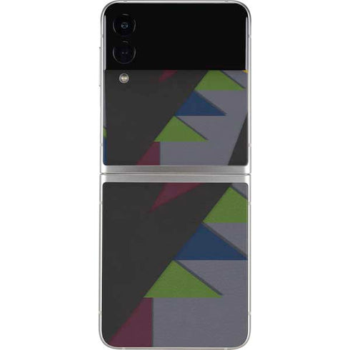 Sneakerhead Geometric Galaxy Z Flip4 5G Skin