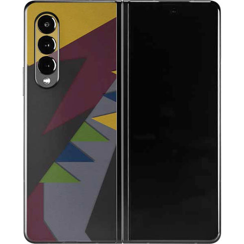 Sneakerhead Geometric Galaxy Z Fold3 5G Skin