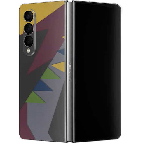Sneakerhead Geometric Galaxy Z Fold4 5G Skin