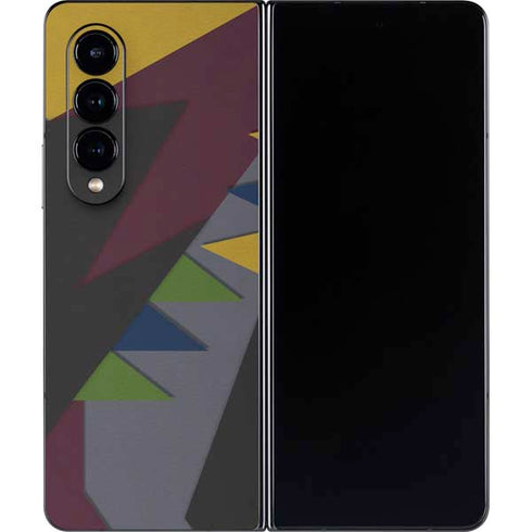 Sneakerhead Geometric Galaxy Z Fold4 5G Skin