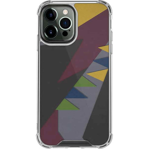 Sneakerhead Geometric iPhone 14 Pro Max Clear Case