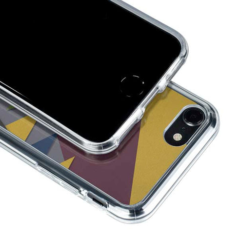 Sneakerhead Geometric iPhone SE (2nd & 3rd Gen) Clear Case