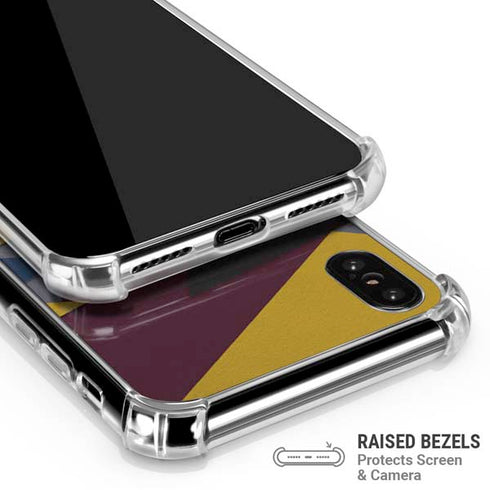 Sneakerhead Geometric iPhone XS Max Clear Case