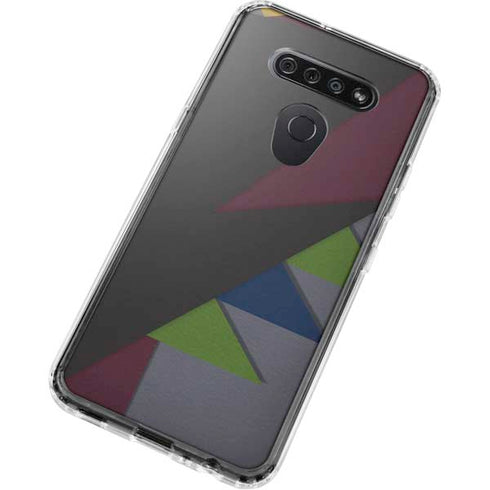 Sneakerhead Geometric LG K51/Q51 Clear Case