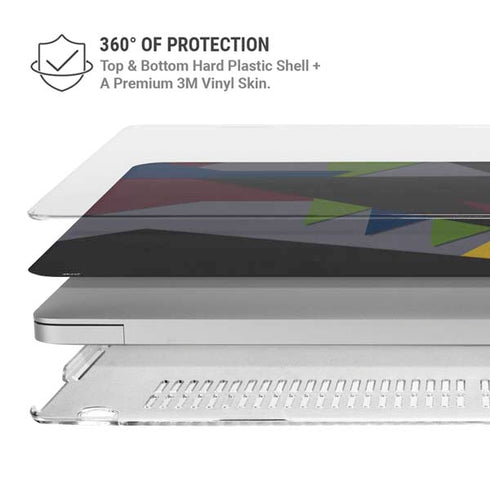 Sneakerhead Geometric MacBook Air 15in (2023-2025) Case plus Skin
