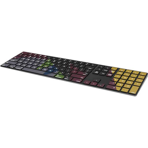 Sneakerhead Geometric Magic Keyboard with Numeric Keypad Skin