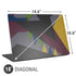 Sneakerhead Geometric Universal Laptop 18in (14.6 x 10.6in) Skin