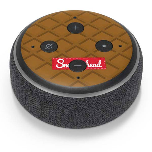 Sneakerhead Gold Pattern Amazon Echo Dot Skin