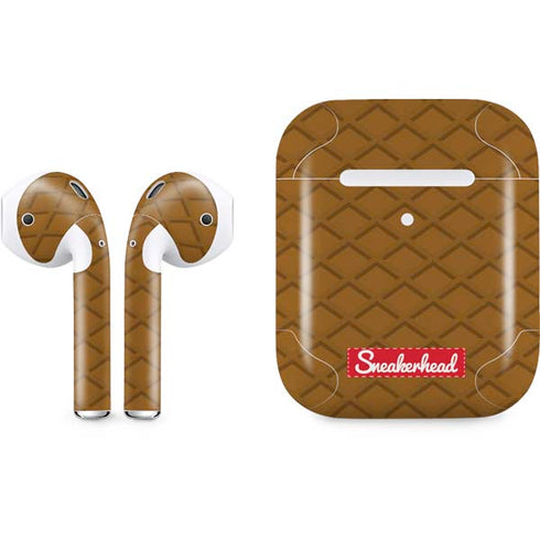 Sneakerhead Gold Pattern Apple AirPods 2 Skin