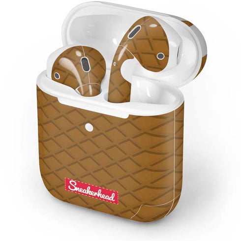 Sneakerhead Gold Pattern Apple AirPods 2 Skin
