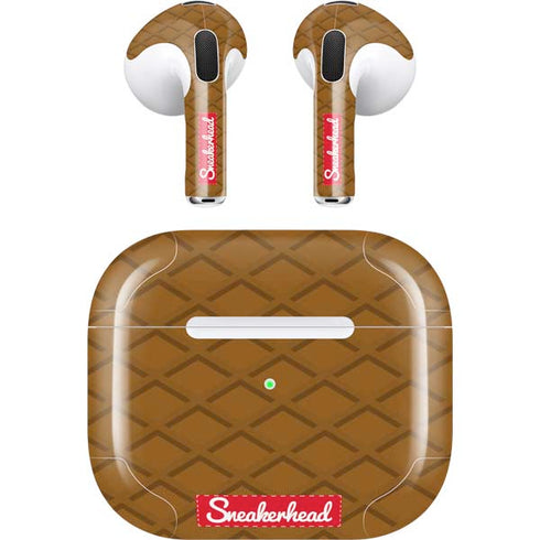 Sneakerhead Gold Pattern Apple AirPods (3rd Gen 2021) Skin