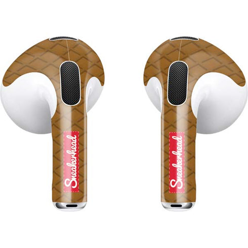 Sneakerhead Gold Pattern Apple AirPods (3rd Gen 2021) Skin