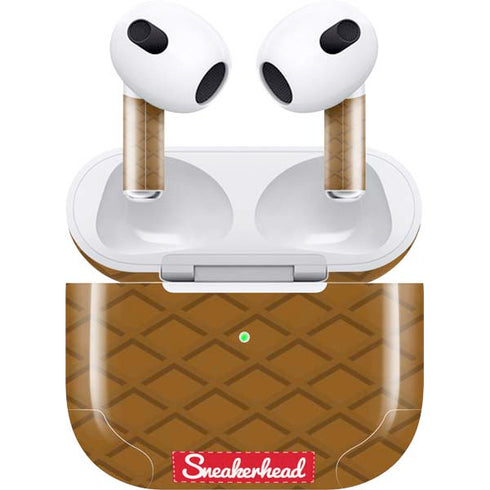 Sneakerhead Gold Pattern Apple AirPods (3rd Gen 2021) Skin