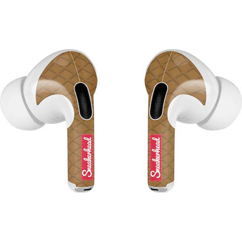 Sneakerhead Gold Pattern Apple AirPods Pro Skin