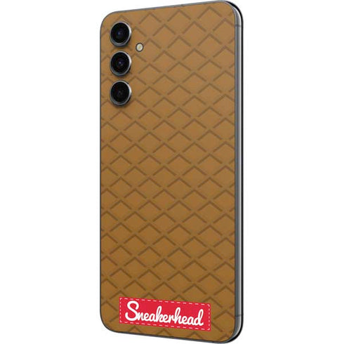 Sneakerhead Gold Pattern Galaxy A14 5G Skin