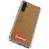 Sneakerhead Gold Pattern Galaxy A54 5G Clear Case