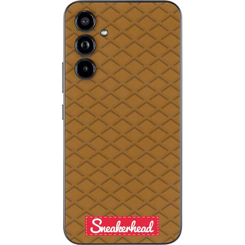 Sneakerhead Gold Pattern Galaxy A54 5G Skin