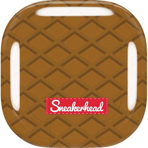 Sneakerhead Gold Pattern Galaxy Buds Live Skin