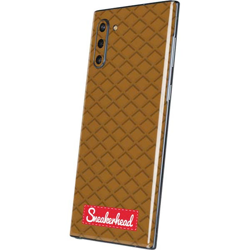 Sneakerhead Gold Pattern Galaxy Note 10 Skin