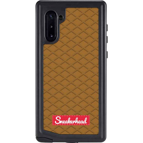 Sneakerhead Gold Pattern Galaxy Note 10 Waterproof Case