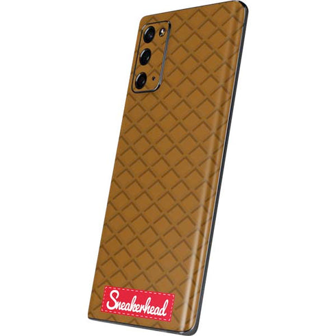 Sneakerhead Gold Pattern Galaxy Note20 5G Skin