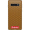 Sneakerhead Gold Pattern Galaxy S10 Skin