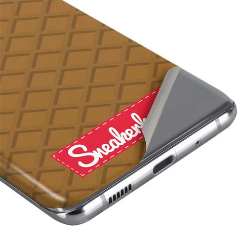 Sneakerhead Gold Pattern Galaxy S20 Plus Skin