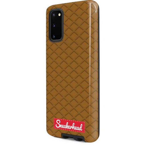 Sneakerhead Gold Pattern Galaxy S20 Pro Case