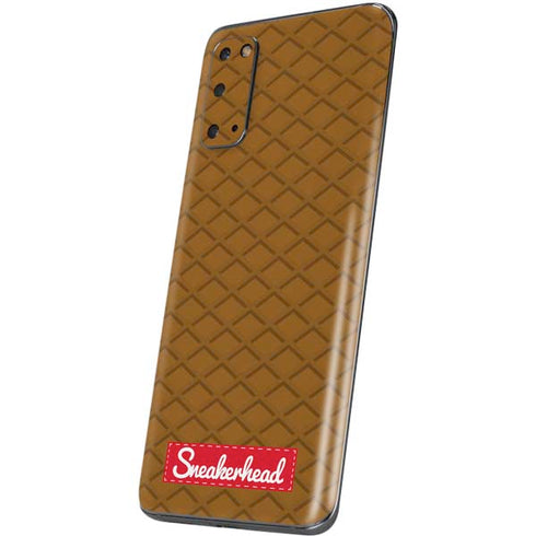 Sneakerhead Gold Pattern Galaxy S20 Skin