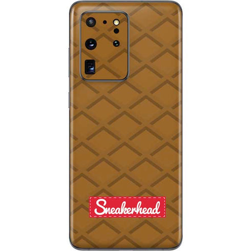 Sneakerhead Gold Pattern Galaxy S20 Ultra 5G Skin