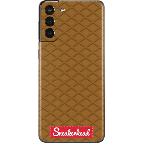 Sneakerhead Gold Pattern Galaxy S21 Plus 5G Skin