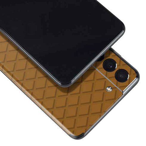 Sneakerhead Gold Pattern Galaxy S21 Plus 5G Skin