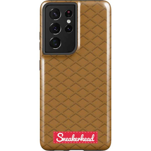 Sneakerhead Gold Pattern Galaxy S21 Ultra 5G Pro Case