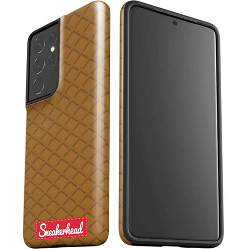 Sneakerhead Gold Pattern Galaxy S21 Ultra 5G Pro Case